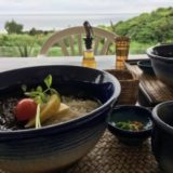 宮古島名産もずくソーメン！島cafeとぅんからや